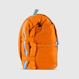 Sleep-N-Pack: Packable Sleeping Bag, Little Kid 3-6 yrs - Tangelo/Glow-In-The-Dark Dinosaurs