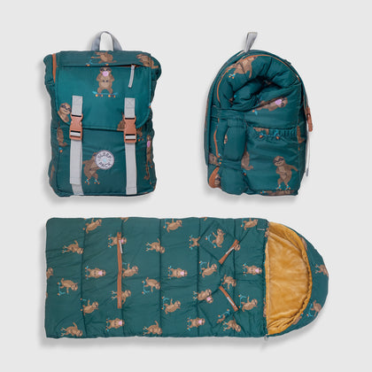 Sleep-N-Pack™ – Little Kid Size | Pals in Print: Skating Sloths