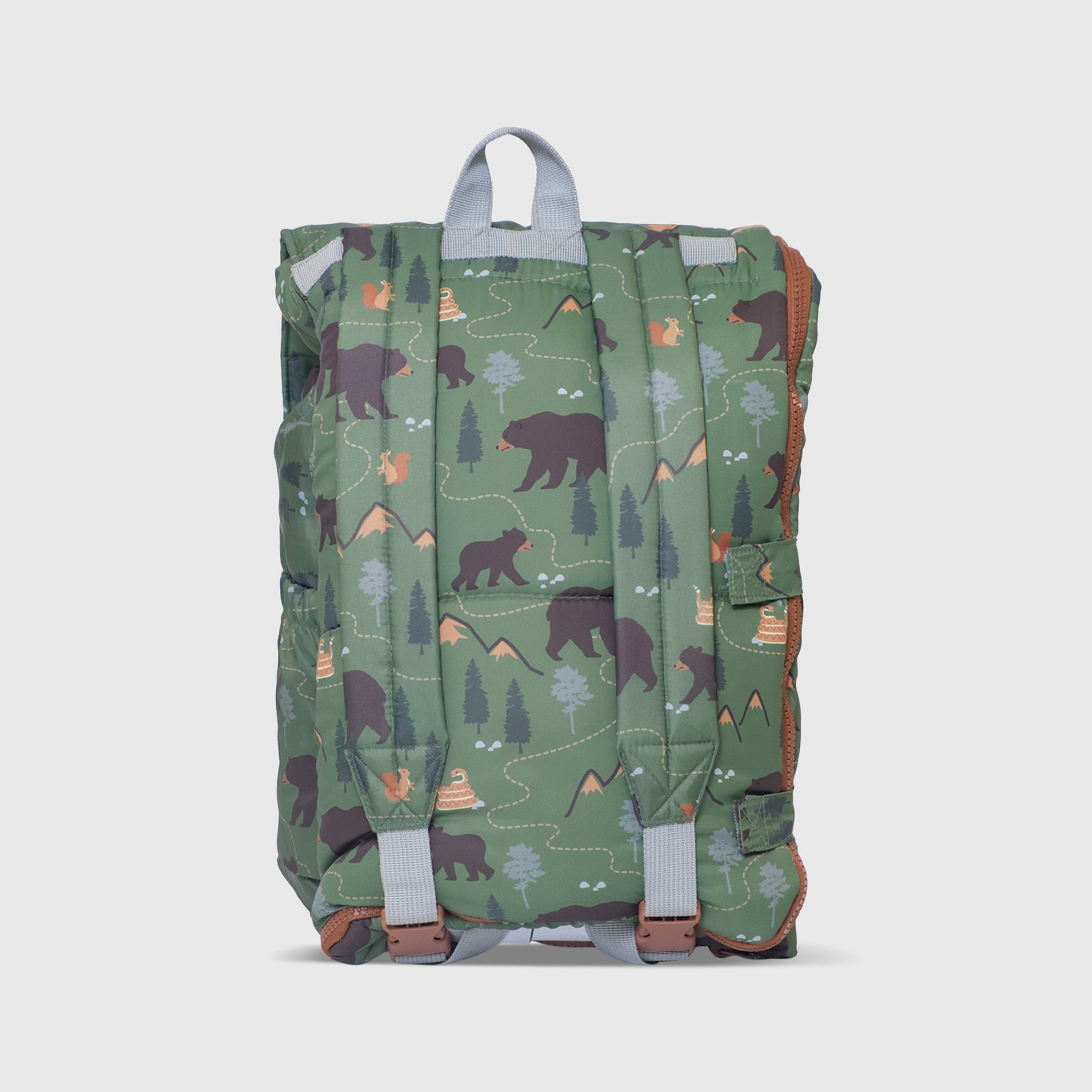Sleep-N-Pack™ – Little Kid Size | Pals in Print: Camping Bears Trail