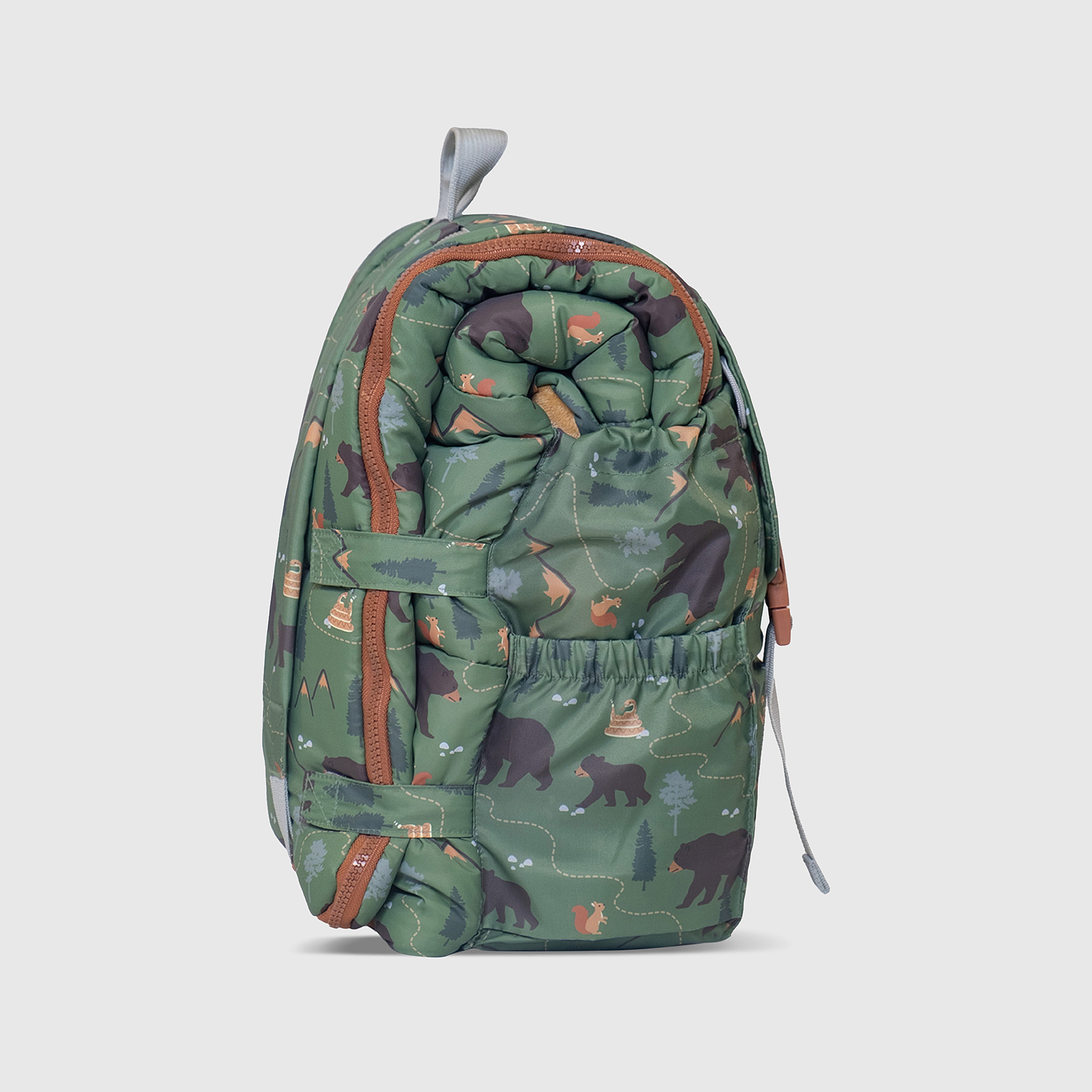Sleep-N-Pack™ – Little Kid Size | Pals in Print: Camping Bears Trail