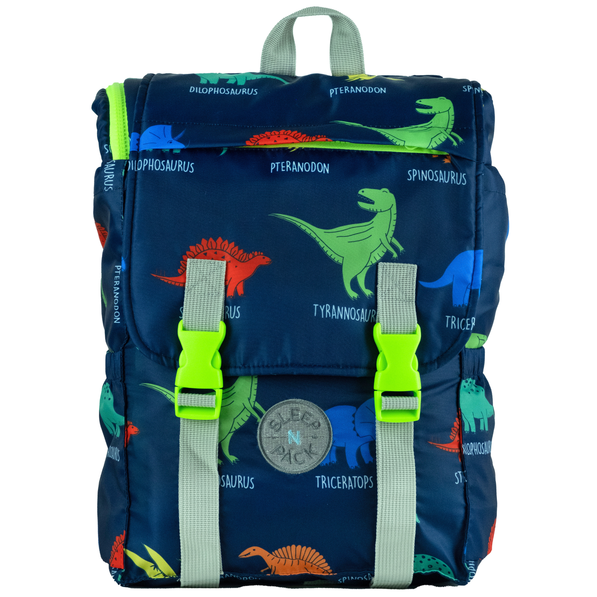 Sleep-N-Pack: Packable Sleeping Bag, Little Kid 3-6 yrs - Dinosaurs