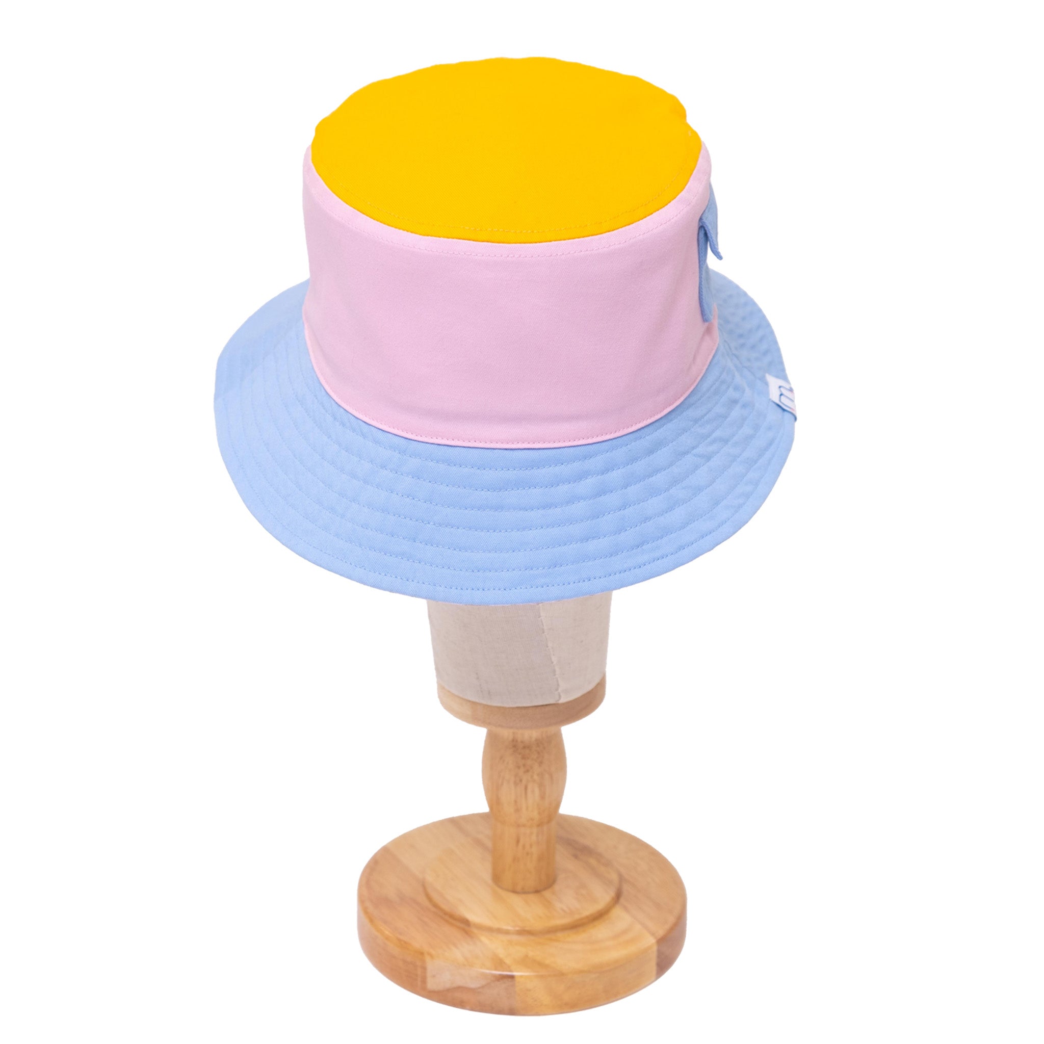Reversible Bucket Hat – Pink Smile
