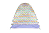 Indoor/Outdoor Camping Play Tent - Happy Daisy Stripes