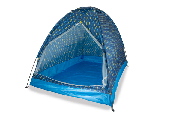 Indoor/Outdoor Camping Play Tent - Lightning Bolts