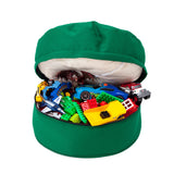 Storage Pouf - [product_title} with Zipper - mimish, inc.
