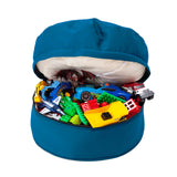 Storage Pouf - [product_title} with Zipper - mimish, inc.