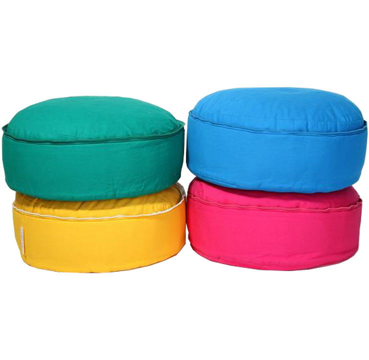 Storage Pouf - [product_title} with Zipper - mimish, inc.