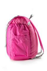 Sleep-n-pack: Kid's Sleeping Bag Backpack, Outdoor Rated, Sherpa Lined, Hibiscus/Coconut