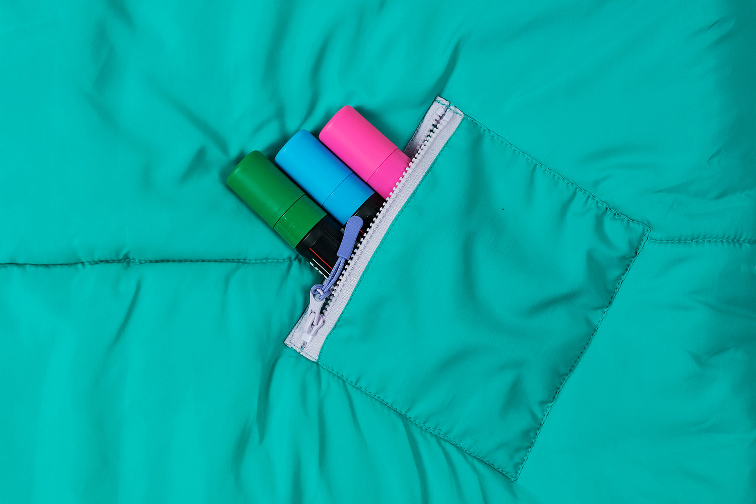 Sleep-n-pack: Packable Sleeping Bag, Big Kid 7-12+ yrs - TeaCup Teal